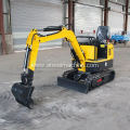 Free Shipping Mini Excavator 1t Small Digger 1 Ton Excavator with Rubber Track jackhammer